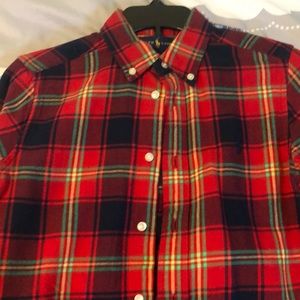 Boys Long Sleeve Button Down Shirt